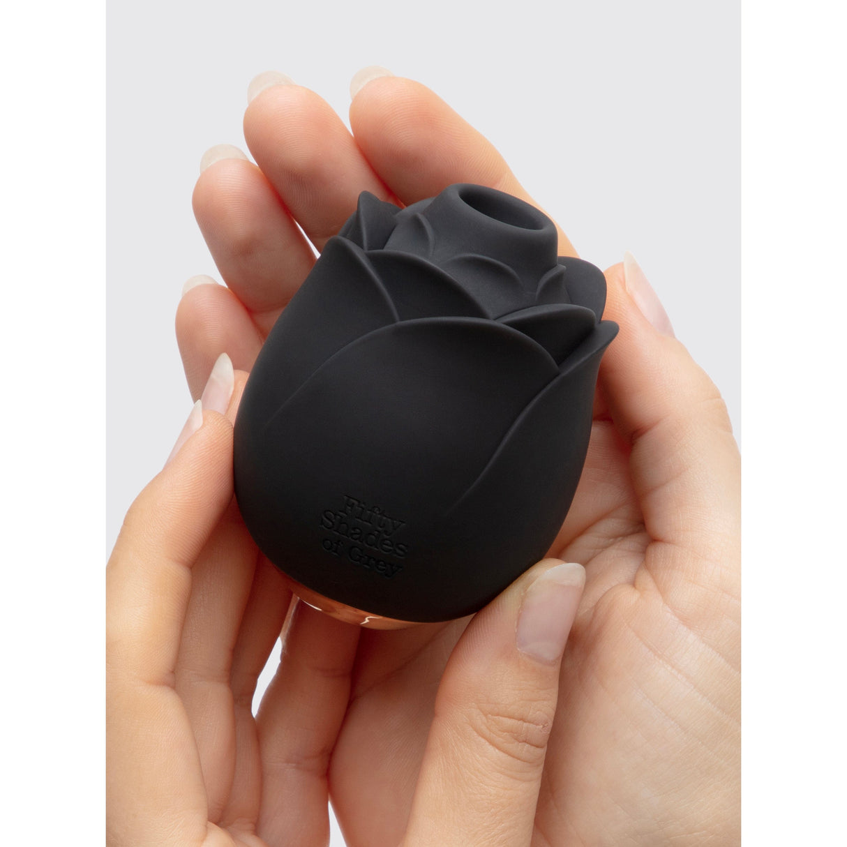 Fifty Shades of Grey - Black Rose Clitoral Air Stimulator (Black)    Clit Massager (Vibration) Rechargeable