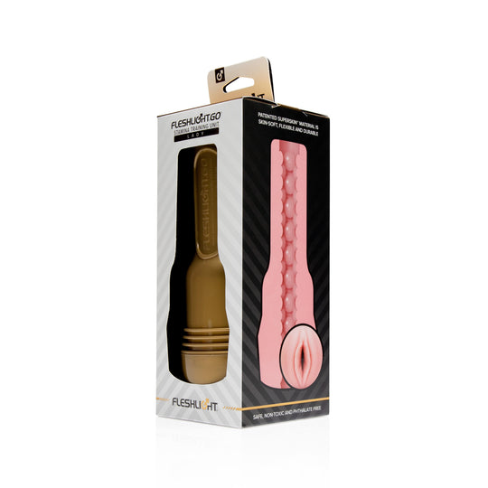 Fleshlight - Fleshlight GO Unit Pelatihan Stamina Masturbator (Beige)