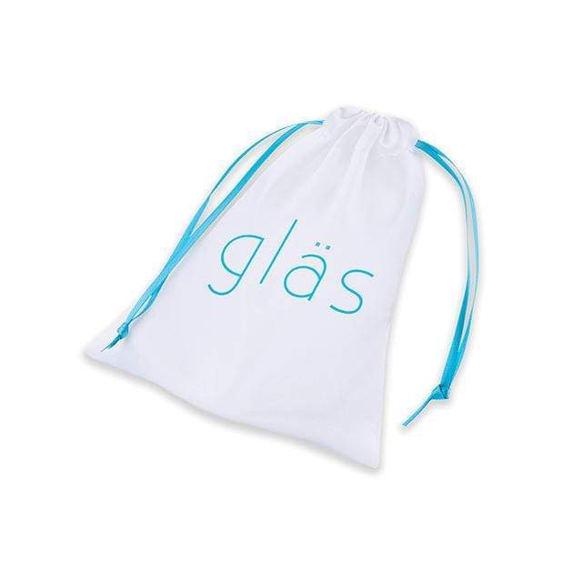 Glas - 2 pc Glass Yoni Eggs Kegel Training Set (Clear) GL1028 CherryAffairs