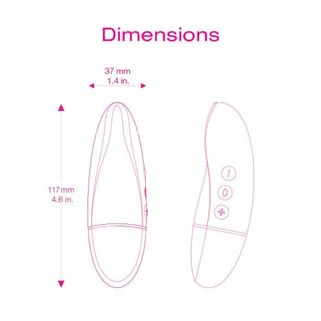 Intimina - Kiri Personal Massager Bullet Vibrator (Pink) ITM1010 CherryAffairs