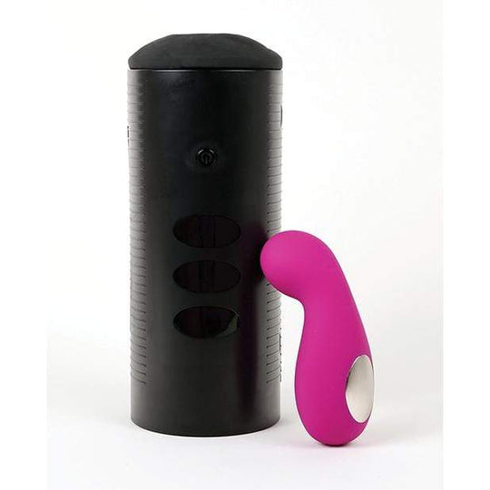 Kiiroo - Set Vibrator Pasangan Titan dan Cliona yang Dikendalikan dengan Aplikasi (Merah Muda)