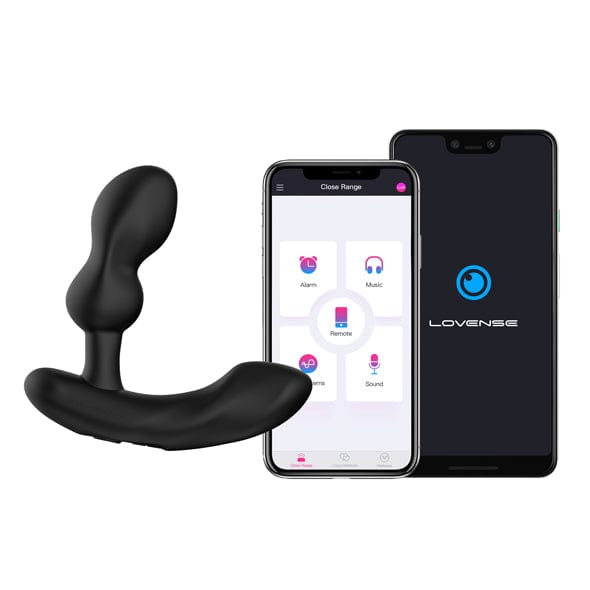 Lovense - Edge 2 Pemijat Prostat yang Dikendalikan dengan Aplikasi (Hitam)