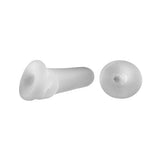 Perfect Fit - Fat Boy Micro Rib Sheath Cock Sleeve 5.5"(Clear) PF1033 CherryAffairs