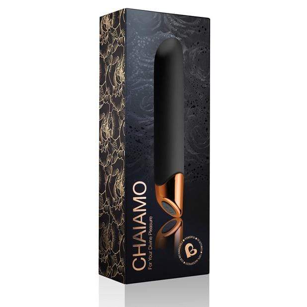 RocksOff - Chaiamo For Your Divine Pleasure Bullet Vibrator (Black)    Bullet (Vibration) Rechargeable