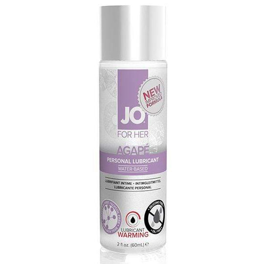 System Jo - Pelumas Berbasis Air Penghangat Agape untuk Wanita
