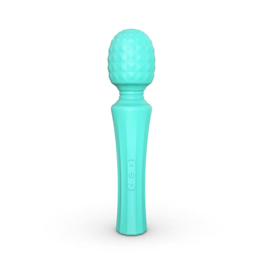 Tracy's Dog - Seaquake Silicone Bumps Tongkat Pijat (Biru)